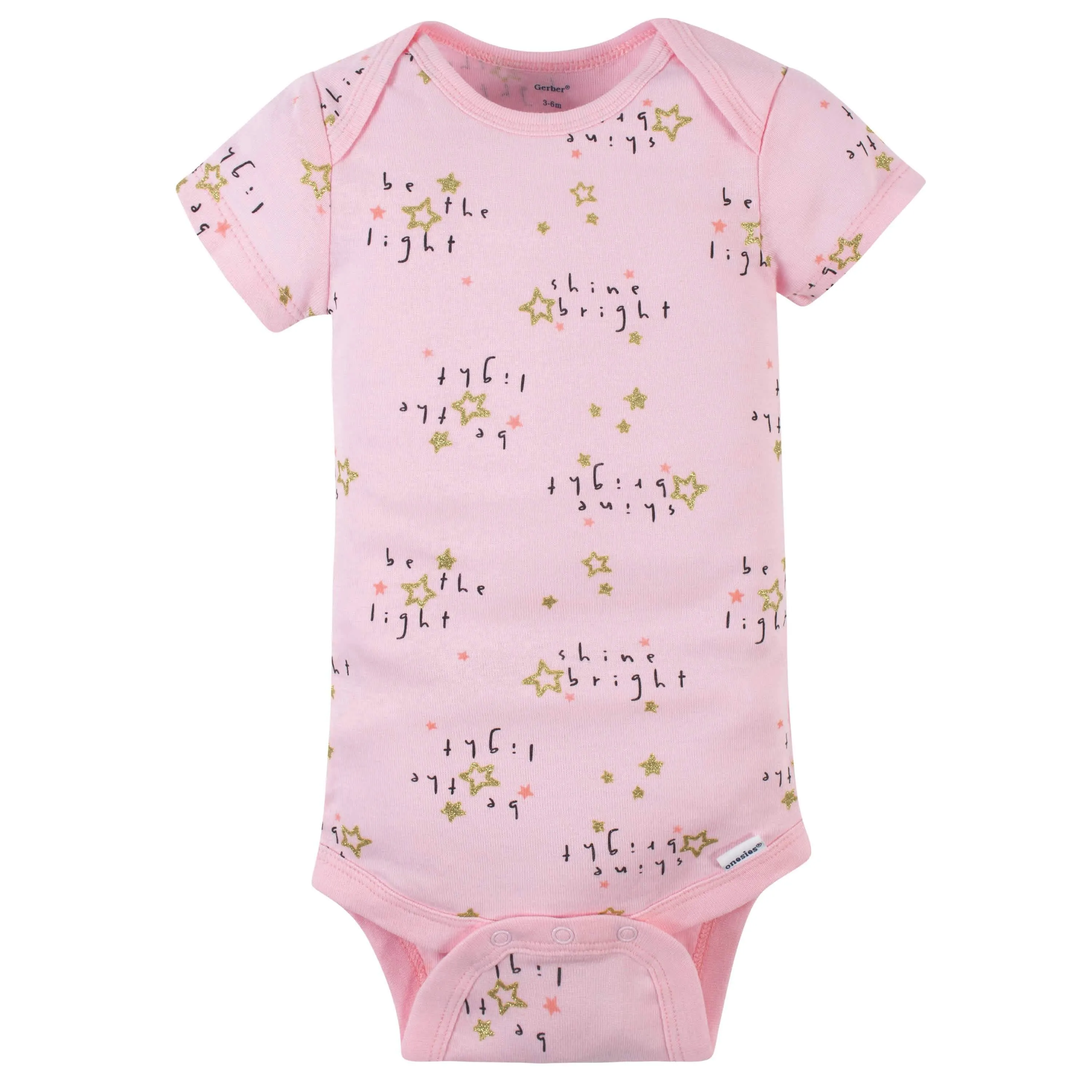 6-Piece Baby Girls Princess Onesies Bodysuit and Sleep 'N Play Set