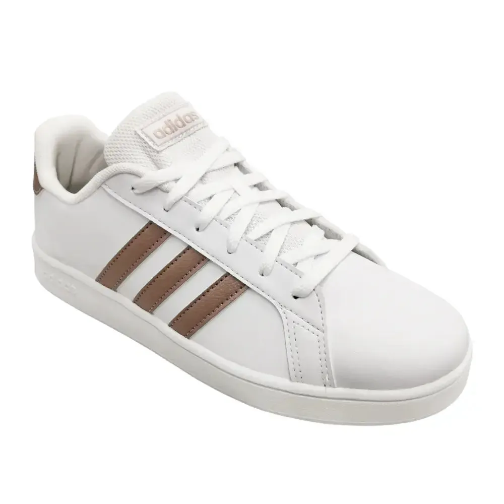 Adidas Tenis Casuales con Agujetas para Mujer EF0101 Grand Court K