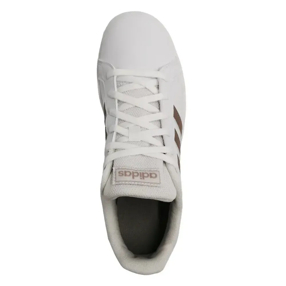 Adidas Tenis Casuales con Agujetas para Mujer EF0101 Grand Court K