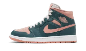 Air Jordan 1 Mid Dark Teal Green