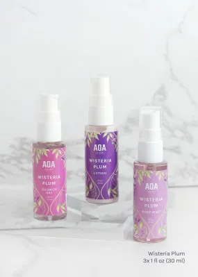 AOA Lotion, Shower Gel & Body Mist - Wisteria Plum