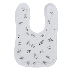 Baa Baa Sheepz Bib White