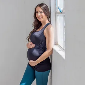 Bumpin' Maternity Tank - Black