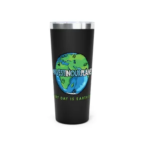 Coastline "Invest In Our Planet" Copper Vacuum Insulated Tumbler, 22oz