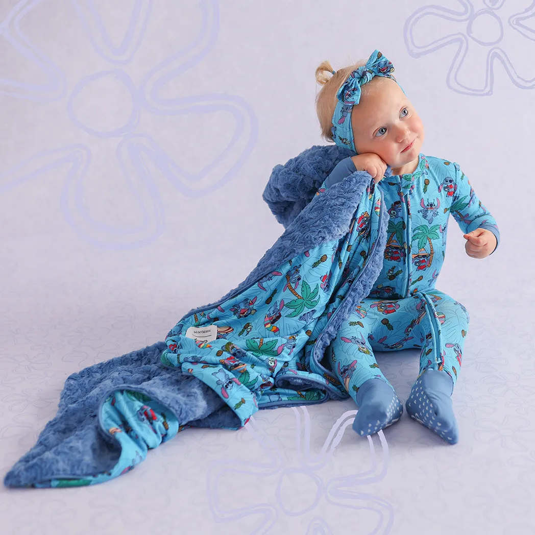 Disney Tropical Stitch Minky Luxette Patoo® Blanket