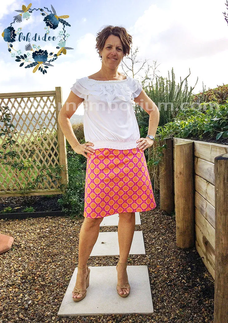 Get Zipped | A-line Skirt Sewing Pattern