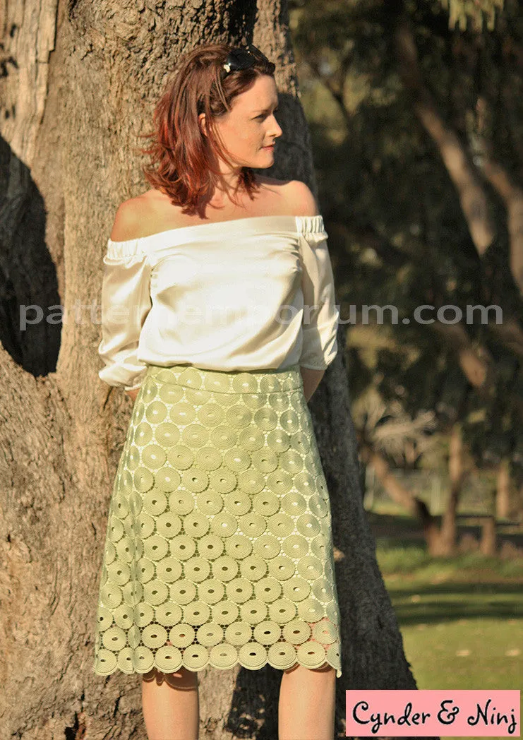 Get Zipped | A-line Skirt Sewing Pattern