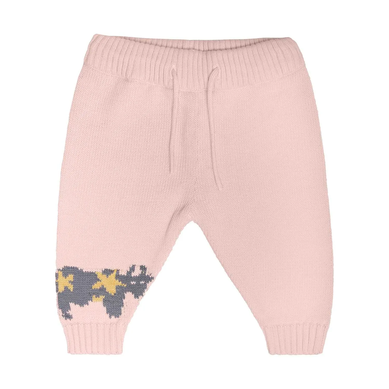 Kerstlegging voor baby's in roze