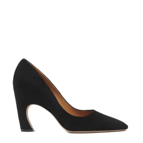 Oli Pump 90, Suede Black