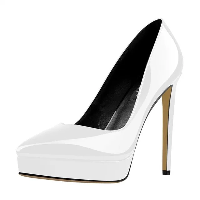 Pumps Queen Brilliant (White)