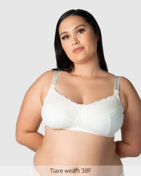 SHOW OFF IVORY NURSING BRA - WIREFREE