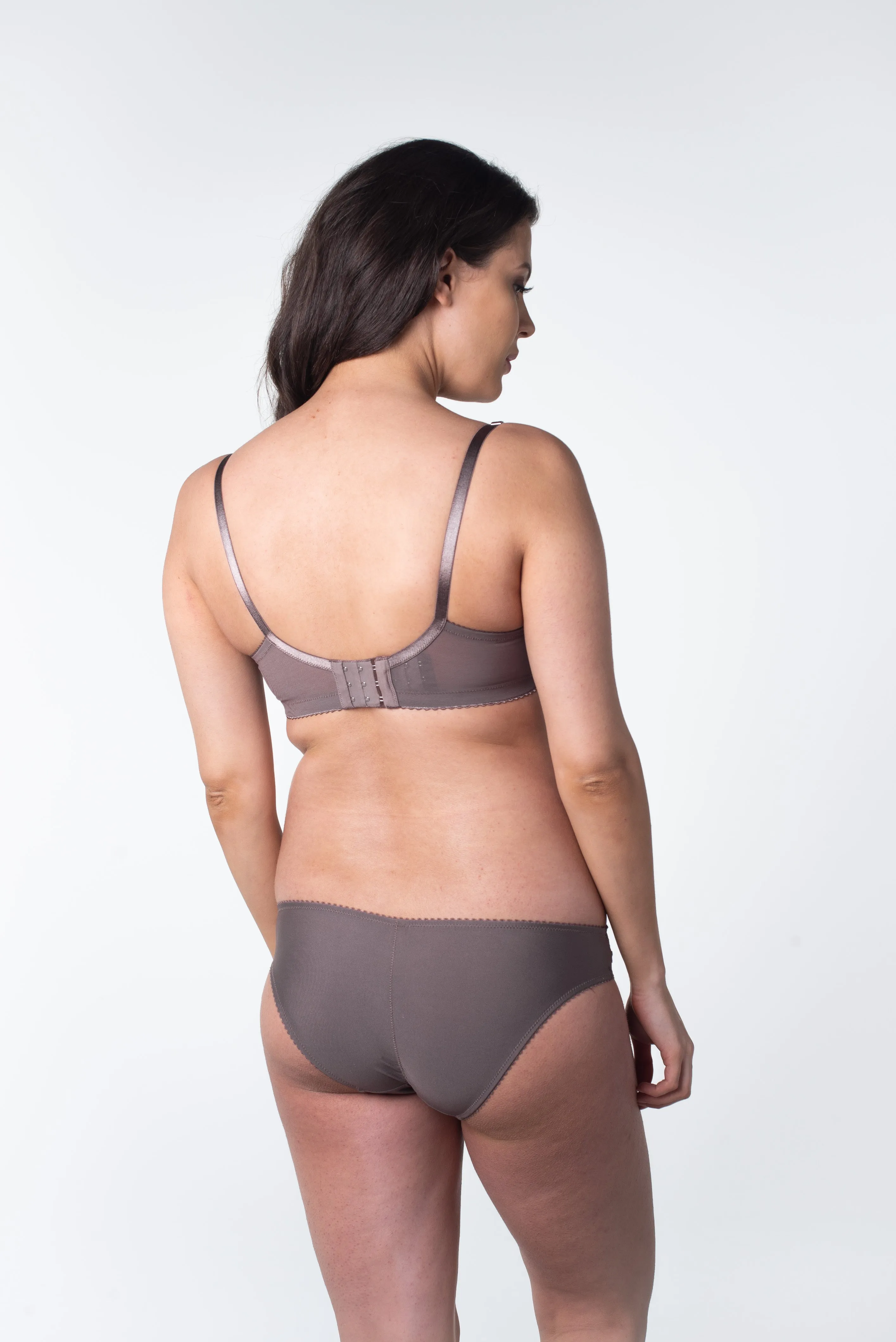 SHOW OFF PEPPERCORN NURSING BRA - WIREFREE