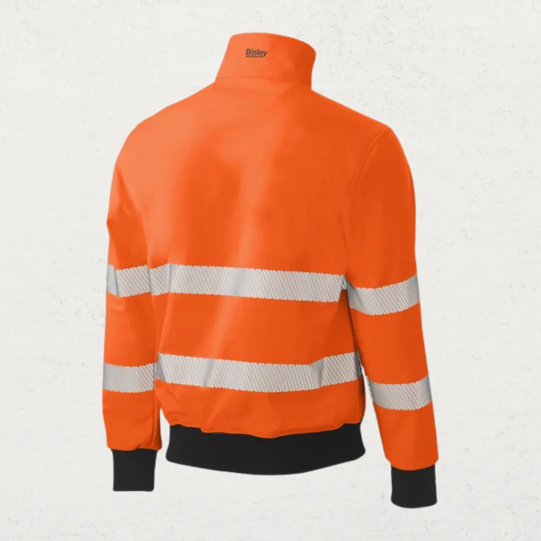 Taped Hi Vis Softshell Bomber Jacket