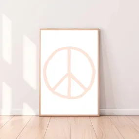 Wall Art Peace Sign