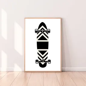 Wall Art Skateboard