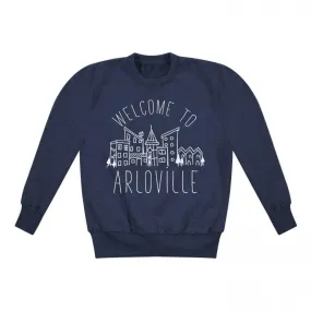 Welcome To -Ville Kids Sweater