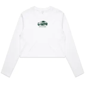 WO'S BAD BOYS CROP LONG SLEEVE